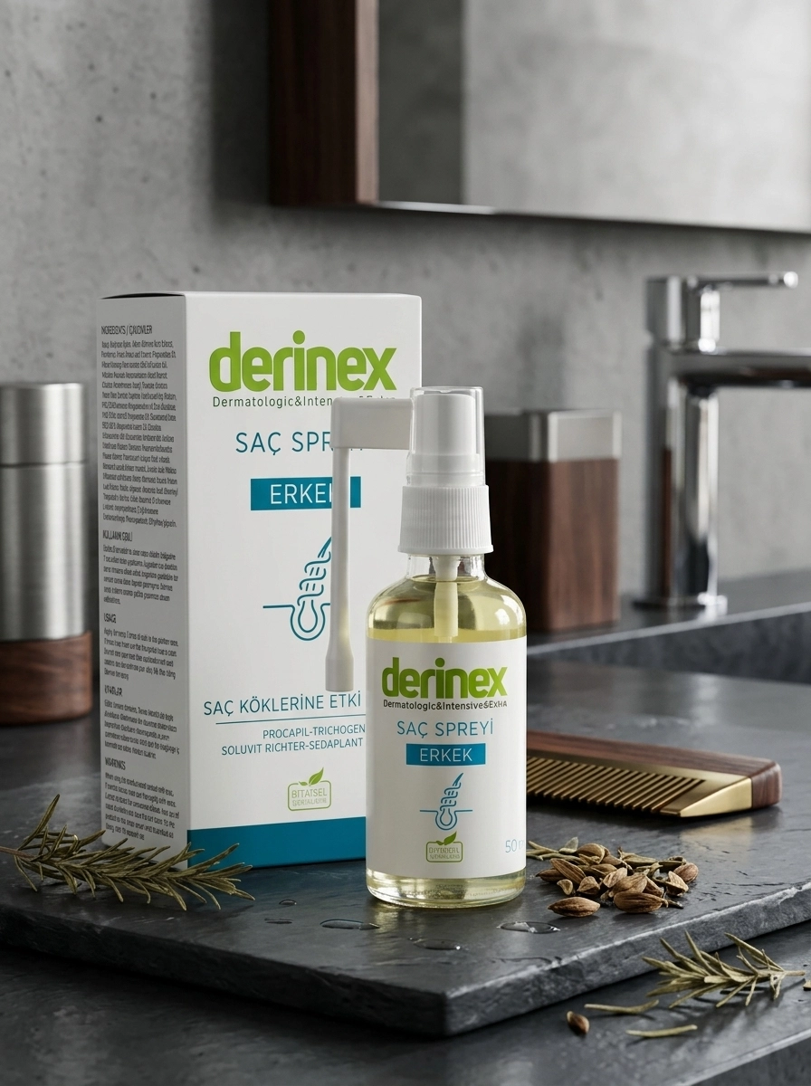 derinex Anti Hair Loss Saç Bakım Spreyi Erkek