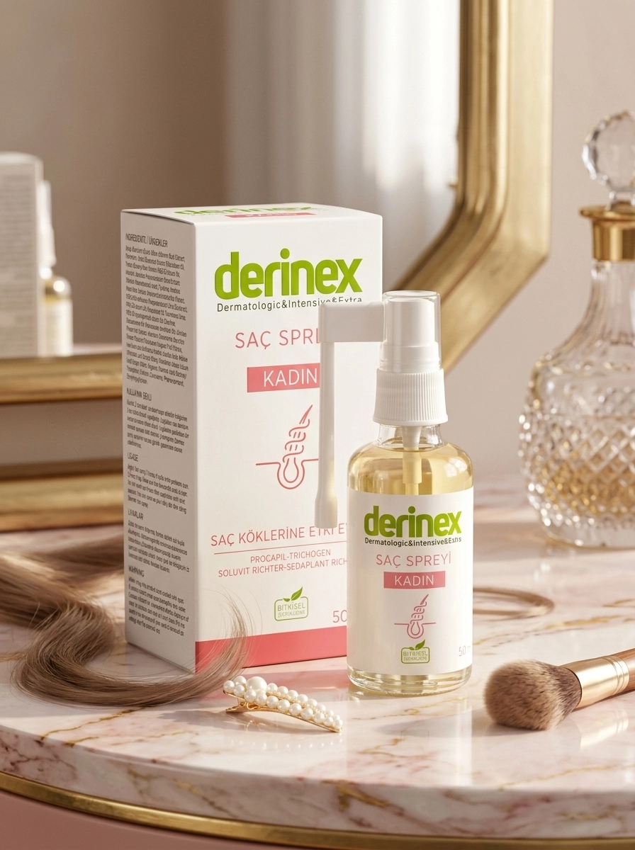 derinex Anti Hair Loss Saç Bakım Spreyi Kadın